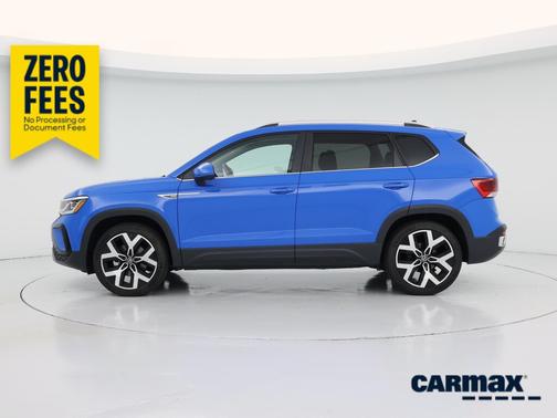 Blue 2022 Volkswagen Taos SEL