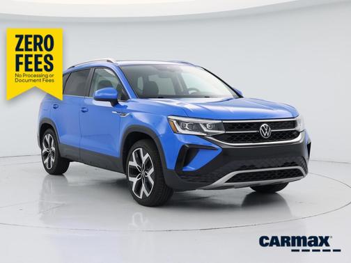 Blue 2022 Volkswagen Taos SEL