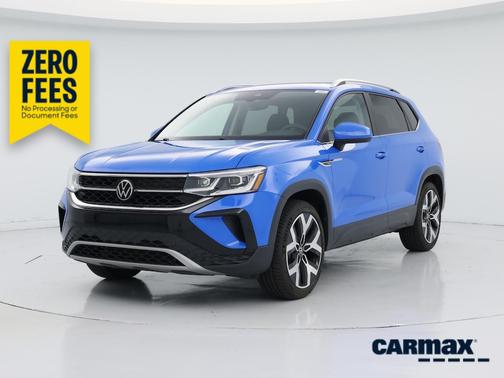 Blue 2022 Volkswagen Taos SEL