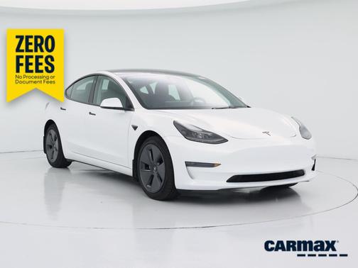 White 2023 Tesla Model 3