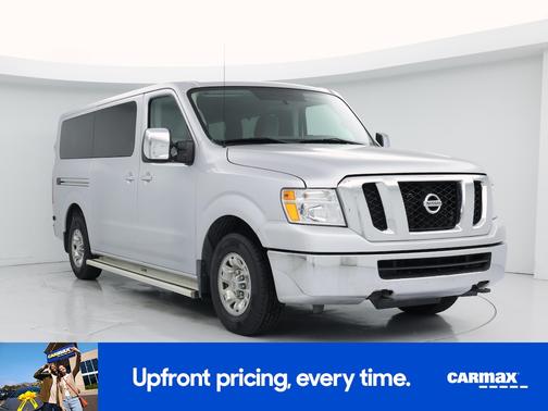 Gray 2017 Nissan NV Passenger NV3500 HD SV