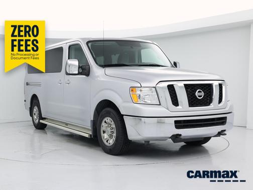 Gray 2017 Nissan NV Passenger NV3500 HD SV