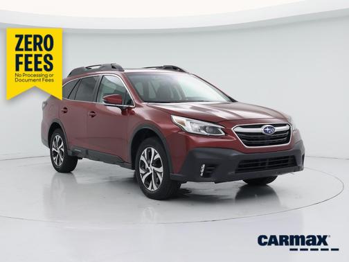 Red 2022 Subaru Outback Limited
