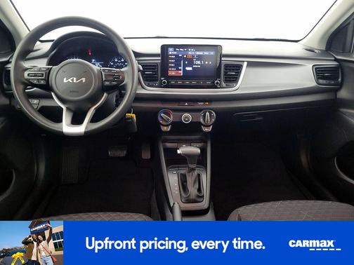 Black 2023 Kia Rio S