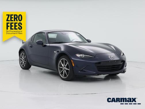 Black 2022 Mazda MX-5 Miata RF Grand Touring