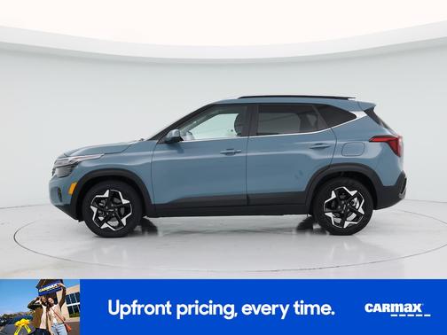 Blue 2024 Kia Seltos EX