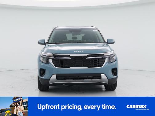 Blue 2024 Kia Seltos EX