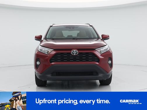 Red 2020 Toyota RAV4 XLE Premium
