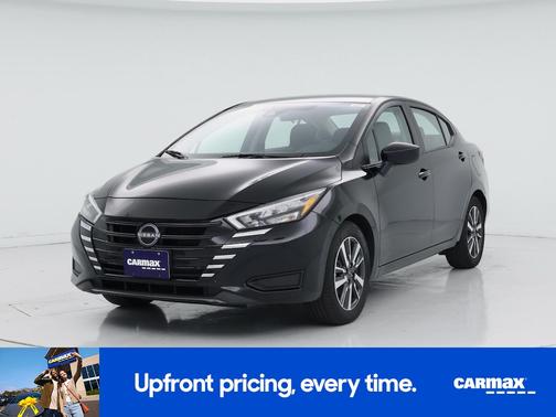 Black 2025 Nissan Versa SV
