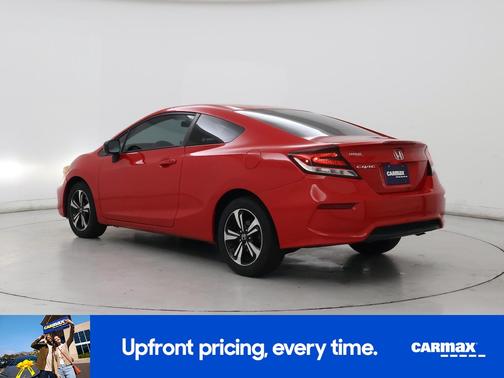 Red 2015 Honda Civic EX