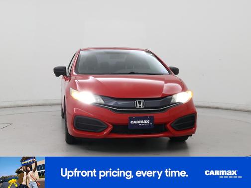 Red 2015 Honda Civic EX