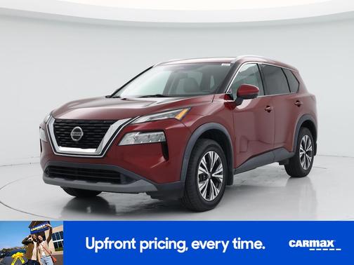 Burgundy 2021 Nissan Rogue SV