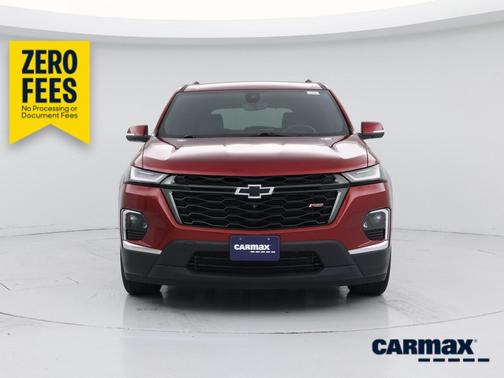 Red 2022 Chevrolet Traverse RS