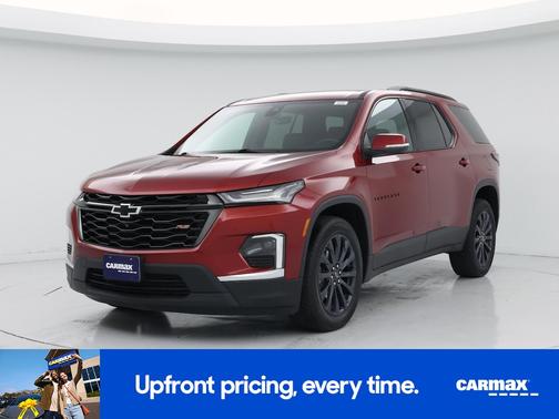 Red 2022 Chevrolet Traverse RS