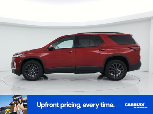 Red 2022 Chevrolet Traverse RS