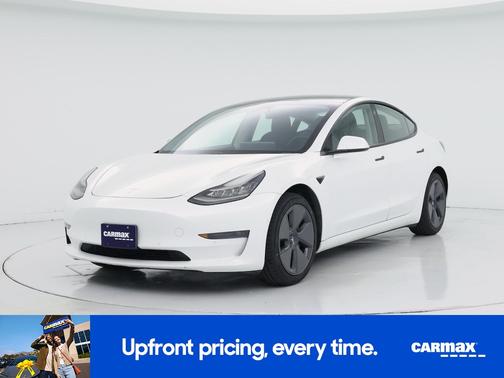 White 2021 Tesla Model 3 Standard Range Plus