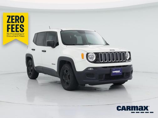 White 2017 Jeep Renegade Sport