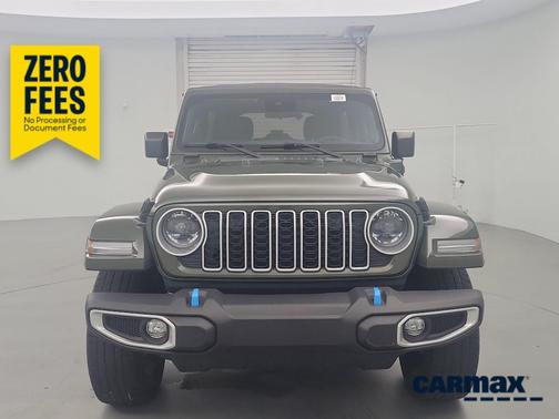 Green 2024 Jeep Wrangler 4xe Sahara