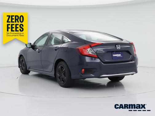 Blue 2019 Honda Civic LX