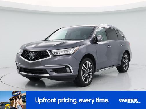 Gray 2017 Acura MDX Advance