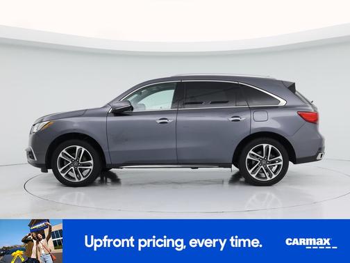 Gray 2017 Acura MDX Advance