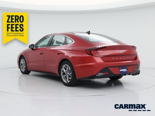 Red 2020 Hyundai SONATA SEL