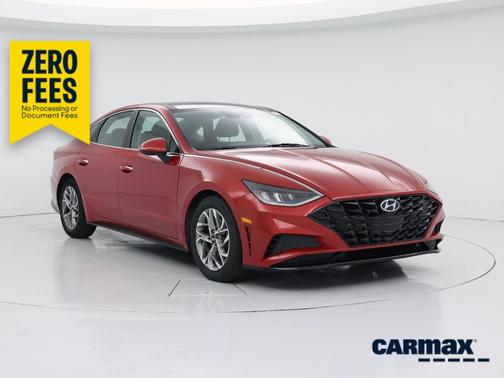 Red 2020 Hyundai SONATA SEL