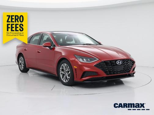 Red 2020 Hyundai SONATA SEL