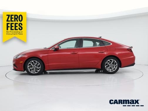 Red 2020 Hyundai SONATA SEL