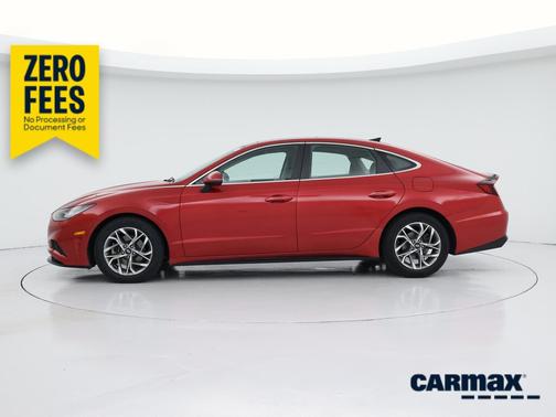 Red 2020 Hyundai SONATA SEL