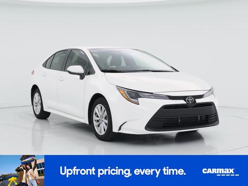 White 2023 Toyota Corolla LE
