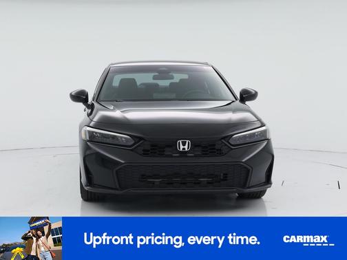 Black 2025 Honda Civic Sport