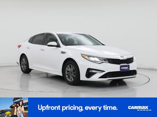 White 2020 Kia Optima LX