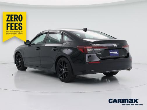 Black 2025 Honda Civic Sport