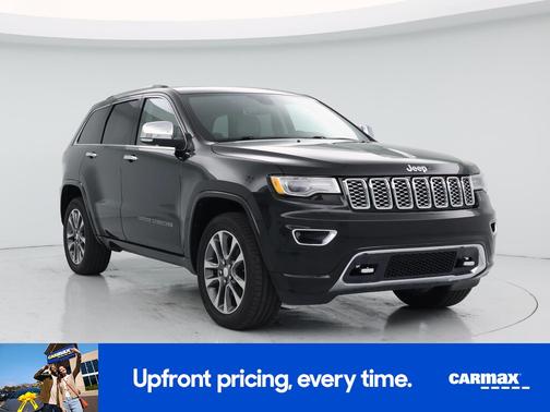 Black 2018 Jeep Grand Cherokee Overland