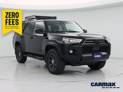 Black 2022 Toyota 4Runner Trail Special Edition