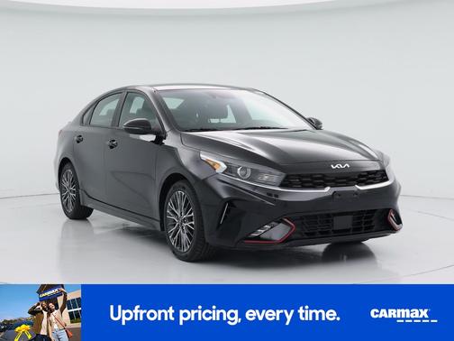 Black 2023 Kia Forte GT-Line