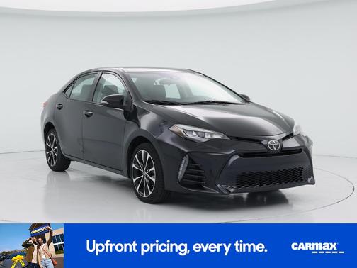 Black 2017 Toyota Corolla SE