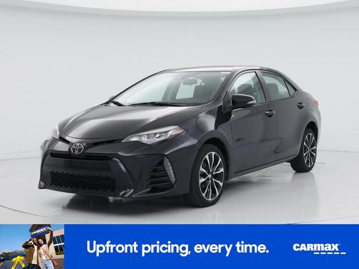 Black 2017 Toyota Corolla SE