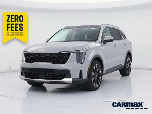 Gray 2025 Kia Sorento SX