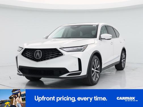 White 2025 Acura MDX Technology
