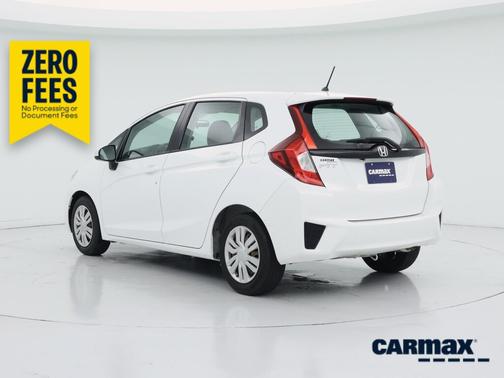 White 2017 Honda Fit LX