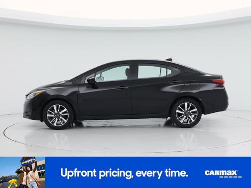Black 2025 Nissan Versa SV