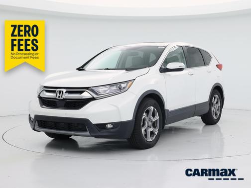 White 2019 Honda CR-V EX-L
