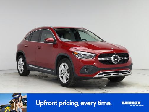 Red 2021 Mercedes-Benz GLA 250