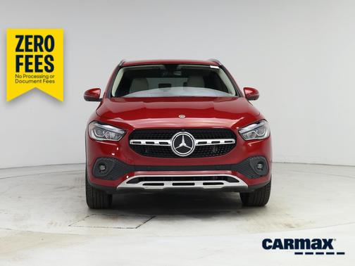Red 2021 Mercedes-Benz GLA 250