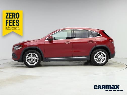 Red 2021 Mercedes-Benz GLA 250