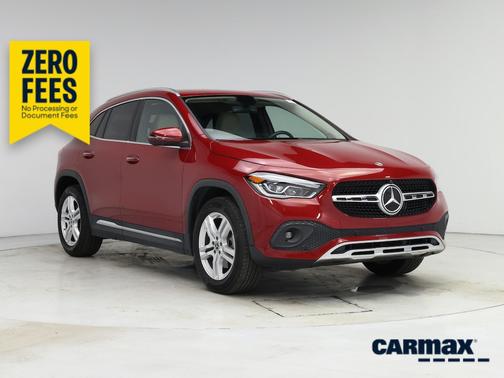 Red 2021 Mercedes-Benz GLA 250