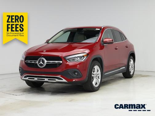 Red 2021 Mercedes-Benz GLA 250