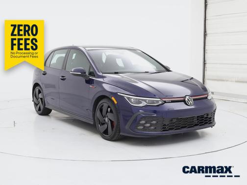 Blue 2023 Volkswagen Golf GTI SE